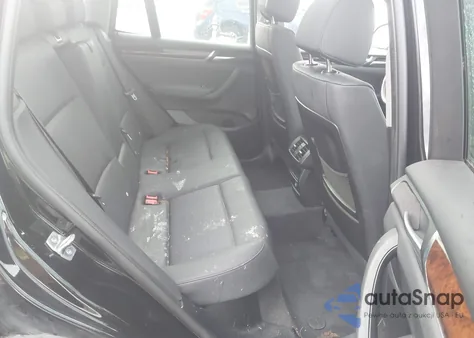 2015 BMW X3 xDrive28I из США, поврежденный, VIN 5UXWX9C54F0D55247